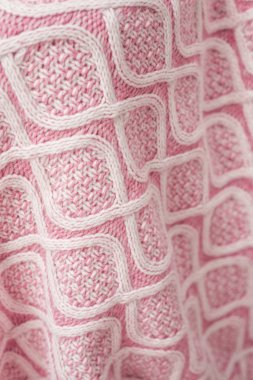 yakın çekim Provence örme kumaş