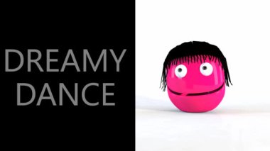 Dans bir kurgusal güzel çizgi film karakteri