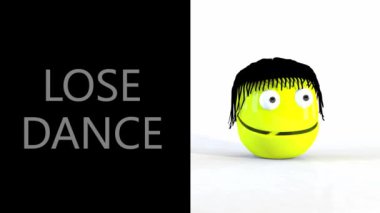 Dans bir kurgusal güzel çizgi film karakteri