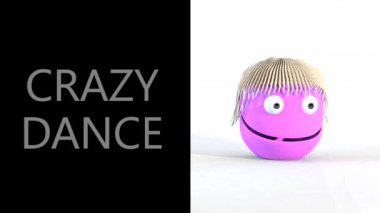 Dans bir kurgusal güzel çizgi film karakteri