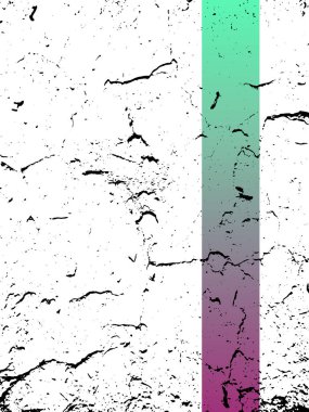 Grunge sıva çatlakları doku vektör fırça