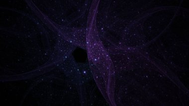 Uzay köpüklü peçe arka plan