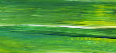 Soyut akrilik resim arka plan, doku, tasarım öğesi olarak kullanmak için. Modern sanat karışık renkler yeşil, mavi, sarı.