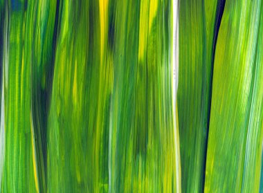 Soyut akrilik resim arka plan, doku, tasarım öğesi olarak kullanmak için. Modern sanat karışık renkler yeşil, mavi, sarı.