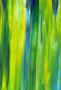 Soyut akrilik resim arka plan, doku, tasarım öğesi olarak kullanmak için. Modern sanat karışık renkler yeşil, mavi, sarı.