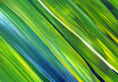 Soyut akrilik resim arka plan, doku, tasarım öğesi olarak kullanmak için. Modern sanat karışık renkler yeşil, mavi, sarı.