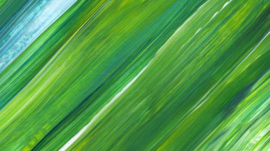 Soyut akrilik resim arka plan, doku, tasarım öğesi olarak kullanmak için. Modern sanat karışık renkler yeşil, mavi, sarı.