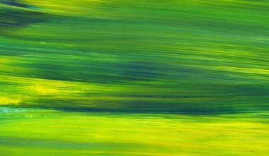 Soyut akrilik resim arka plan, doku, tasarım öğesi olarak kullanmak için. Modern sanat karışık renkler yeşil, mavi, sarı.