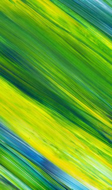 Soyut akrilik resim arka plan, doku, tasarım öğesi olarak kullanmak için. Modern sanat karışık renkler yeşil, mavi, sarı.