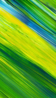 Soyut akrilik resim arka plan, doku, tasarım öğesi olarak kullanmak için. Modern sanat karışık renkler yeşil, mavi, sarı.