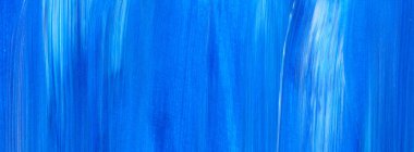 Mavi soyut akrilik resim arka plan, doku, tasarım öğesi olarak kullanmak için. Fırça kontur dokusu ile modern sanat