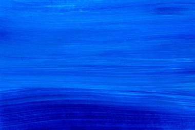Mavi soyut akrilik resim arka plan, doku, tasarım öğesi olarak kullanmak için. Fırça kontur dokusu ile modern sanat