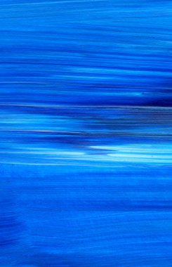 Mavi soyut akrilik resim arka plan, doku, tasarım öğesi olarak kullanmak için. Fırça kontur dokusu ile modern sanat