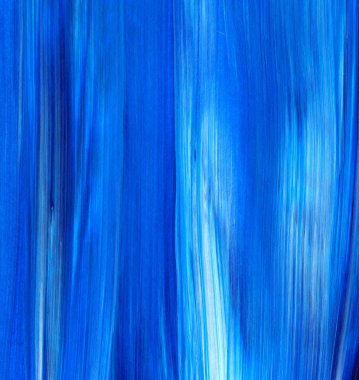 Mavi soyut akrilik resim arka plan, doku, tasarım öğesi olarak kullanmak için. Fırça kontur dokusu ile modern sanat