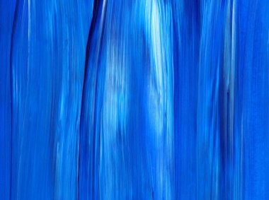 Mavi soyut akrilik resim arka plan, doku, tasarım öğesi olarak kullanmak için. Fırça kontur dokusu ile modern sanat