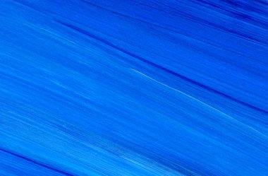 Mavi soyut akrilik resim arka plan, doku, tasarım öğesi olarak kullanmak için. Fırça kontur dokusu ile modern sanat