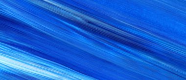 Mavi soyut akrilik resim arka plan, doku, tasarım öğesi olarak kullanmak için. Fırça kontur dokusu ile modern sanat