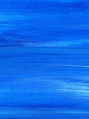 Mavi soyut akrilik resim arka plan, doku, tasarım öğesi olarak kullanmak için. Fırça kontur dokusu ile modern sanat