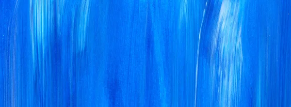 Pintura Acrílica Abstracta Azul Para Uso Como Fondo Textura Elemento —  Fotos de Stock