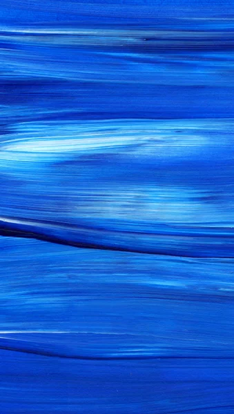 Modré Abstraktní Malba Akrylem Pro Použití Jako Pozadí Textura Designový — Stock fotografie