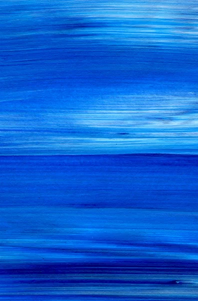 Pintura Acrílica Abstrata Azul Para Uso Como Fundo Textura Elemento — Fotografia de Stock