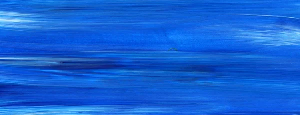 Pintura Acrílica Abstrata Azul Para Uso Como Fundo Textura Elemento — Fotografia de Stock