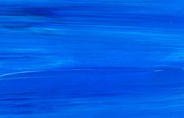 Pintura Acrílica Abstrata Azul Para Uso Como Fundo Textura Elemento — Fotografia de Stock