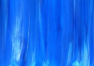 Mavi soyut akrilik resim arka plan, doku, tasarım öğesi olarak kullanmak için. Fırça kontur dokusu ile modern sanat