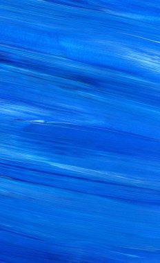 Mavi soyut akrilik resim arka plan, doku, tasarım öğesi olarak kullanmak için. Fırça kontur dokusu ile modern sanat