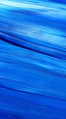 Mavi soyut akrilik resim arka plan, doku, tasarım öğesi olarak kullanmak için. Fırça kontur dokusu ile modern sanat