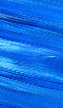 Mavi soyut akrilik resim arka plan, doku, tasarım öğesi olarak kullanmak için. Fırça kontur dokusu ile modern sanat