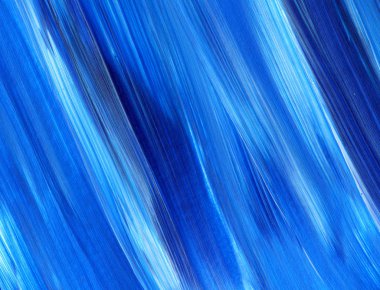 Mavi soyut akrilik resim arka plan, doku, tasarım öğesi olarak kullanmak için. Fırça kontur dokusu ile modern sanat