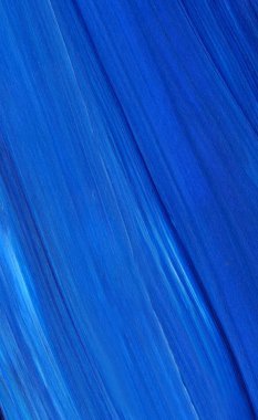 Mavi soyut akrilik resim arka plan, doku, tasarım öğesi olarak kullanmak için. Fırça kontur dokusu ile modern sanat