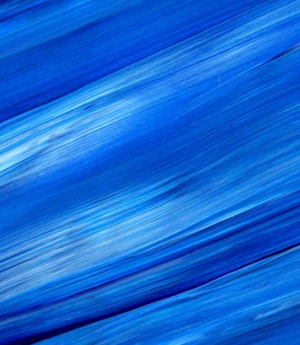 Mavi soyut akrilik resim arka plan, doku, tasarım öğesi olarak kullanmak için. Fırça kontur dokusu ile modern sanat