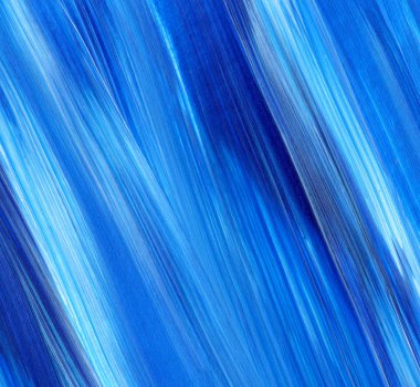 Mavi soyut akrilik resim arka plan, doku, tasarım öğesi olarak kullanmak için. Fırça kontur dokusu ile modern sanat