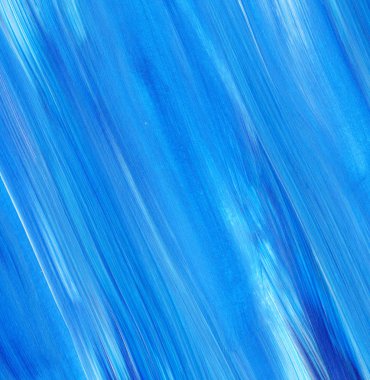 Mavi soyut akrilik resim arka plan, doku, tasarım öğesi olarak kullanmak için. Fırça kontur dokusu ile modern sanat