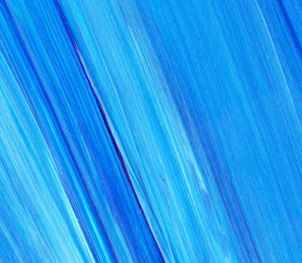 Pintura Acrílica Abstrata Azul Para Uso Como Fundo Textura Elemento — Fotografia de Stock