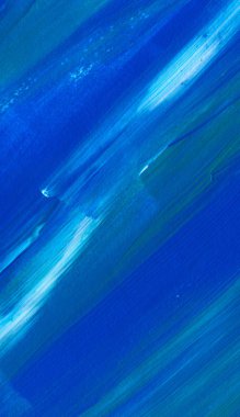 Mavi soyut akrilik resim arka plan, doku, tasarım öğesi olarak kullanmak için. Fırça kontur dokusu ile modern sanat