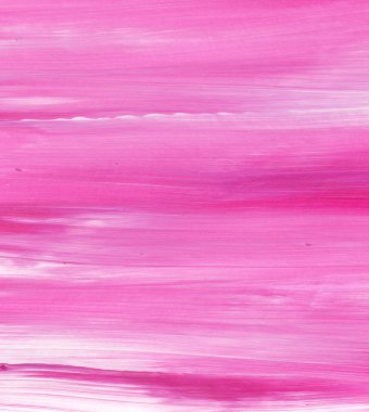 Pembe soyut akrilik resim arka plan, doku, tasarım öğesi olarak kullanmak için. Fırça kontur dokusu ile modern sanat