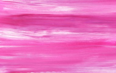 Pembe soyut akrilik resim arka plan, doku, tasarım öğesi olarak kullanmak için. Fırça kontur dokusu ile modern sanat