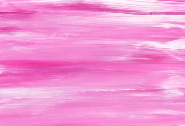 Pintura Acrílica Abstracta Rosa Para Uso Como Fondo Textura Elemento — Foto de Stock