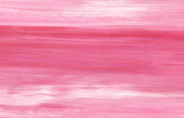 粉红色抽象丙烯酸绘画用作背景 设计元素 笔触纹理的现代艺术 — 图库照片