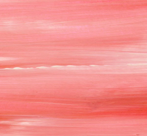 粉红色抽象丙烯酸绘画用作背景 设计元素 笔触纹理的现代艺术 — 图库照片