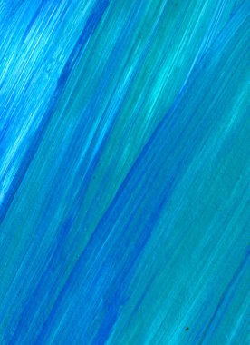 Mavi soyut akrilik resim arka plan, doku, tasarım öğesi olarak kullanmak için. Fırça kontur dokusu ile modern sanat