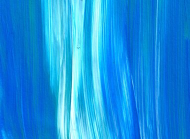 Mavi soyut akrilik resim arka plan, doku, tasarım öğesi olarak kullanmak için. Fırça kontur dokusu ile modern sanat