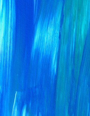 Mavi soyut akrilik resim arka plan, doku, tasarım öğesi olarak kullanmak için. Fırça kontur dokusu ile modern sanat