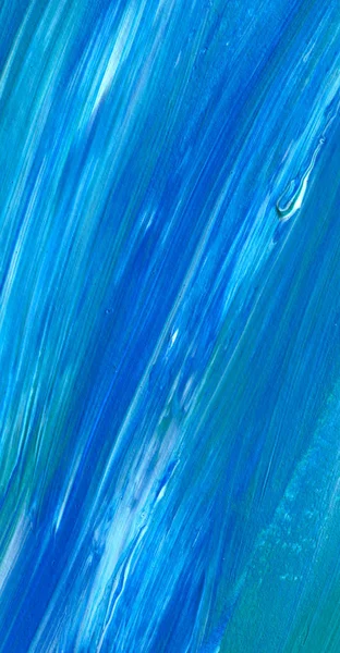 Kék Absztrakt Akril Festészet Használatra Mint Háttér Textúra Díszítőelemet Modern — Stock Fotó