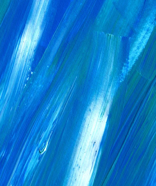 Mavi soyut akrilik resim arka plan, doku, tasarım öğesi olarak kullanmak için. Fırça kontur dokusu ile modern sanat