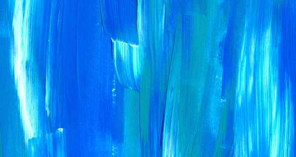 Mavi soyut akrilik resim arka plan, doku, tasarım öğesi olarak kullanmak için. Fırça kontur dokusu ile modern sanat