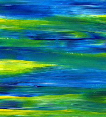 Soyut akrilik resim arka plan, doku, tasarım öğesi olarak kullanmak için. Fırça kontur dokusu ile modern sanat